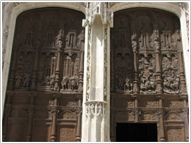 South transept portal doors (Jean Le Pot, 16th c.), Beauvais Cathedral click for full-size image