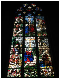 Roncherolles window (Engrand Le Prince, 1522), Beauvais Cathedral click for full-size image