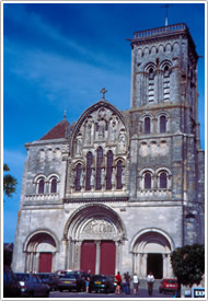 West front (1150), V&eacute;zelay, Basilique Ste-Madeleine