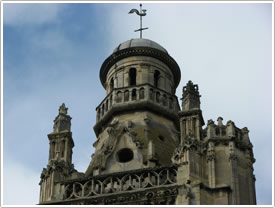 Renaissance lantern of bell-tower (15th c.), Église St-Jacques, Compiègne click for full-size image