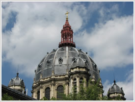 Dome with lantern, surrounded by four towers (1860-71), St-Augustin, Paris click for full-size image