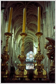 Looking west from chevet, Caen, &Eacute;glise St-Pierre