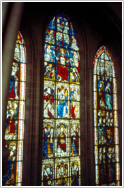South transept windows (15th c.), Coutances Cathedral