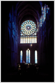 Choir and flat east end, St-Malo Cathedral