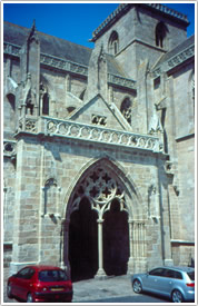 Southwest porch (14th c.), Tr&eacute;guier Cathedral
