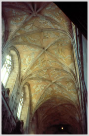 Choir vault, Tr&eacute;guier Cathedral