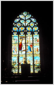 East end window, Goulven, &Eacute;glise