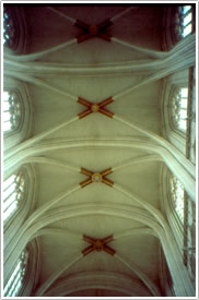 Nave vault, Nantes Cathedral