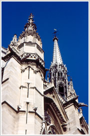 Leaden flêche (Lassus, 1837-40), Sainte-Chapelle, Paris click for full-size image