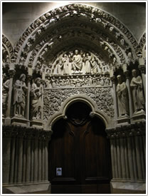 St-Seurin, south portal (c. 1200), Bordeaux