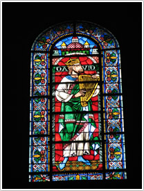 David window, P&eacute;rigueux Cathedral