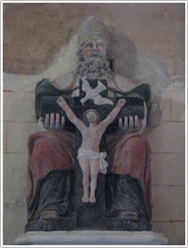 Trinity statue, St-Hilaire-le-Grand, Poitiers