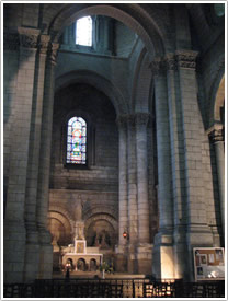 North transept tower interior, Angoulême Cathedral