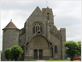St-Eliphe with Templar tower, Rampillon