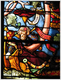 'Tree of Jesse,' detail, &Eacute;glise Ste-Madeleine, Troyes