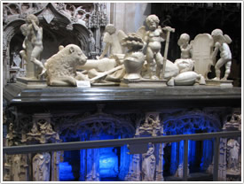 Tomb of Philibert of Savoy, center of choir, Église de Brou, Bourg-en-Bresse