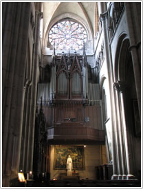 South transept (13th c.), Lyon Cathedral