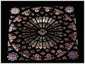 South transept rose, Clermont-Ferrand Cathedral