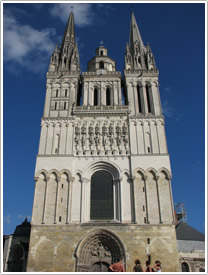West front (12th c.), Angers Cathedral
