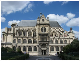 South side exterior (1532-1637), St-Eustache, Paris click for full-size image