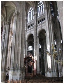 North nave elevation, St-Eustache, Paris click for full-size image