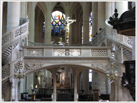 Rood screen (1525-35), St-Étienne-du-Mont, Paris click for full-size image