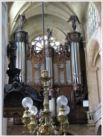 The Organ (1631-32), St-Étienne-du-Mont, Paris click for full-size image