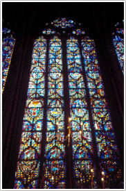 3rd north window (1240s), Sainte-Chapelle, Paris click for full-size image