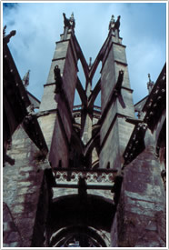 Chevet, (Y) double flying buttress, Le Mans