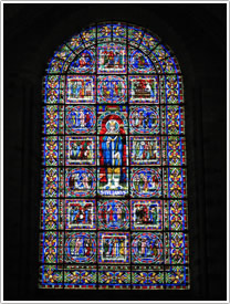 St-Julien west end window (1896), Le Mans