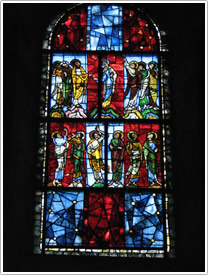 Ascension window (c. 1134-58), Le Mans