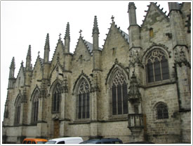 South exterior with 7 gables, Notre-Dame, Vitr&eacute;