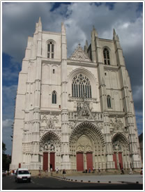 Cath&eacute;drale St-Pierre, west front, Nantes Cathedral