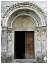 North portal (late 12th c.), St-Just-de-Valcabr&egrave;re