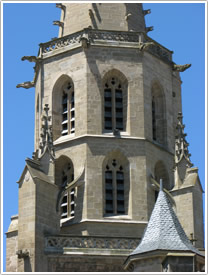 West Gothic tower, Mirepoix Cathedral
