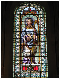 Choir window, Orange Cathedral