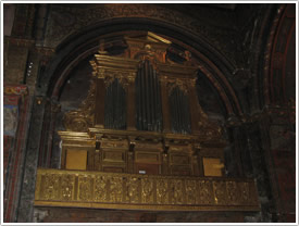 Organ in north choir (Royer, 1654), Cavaillon Cathedral