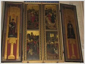 Triptych of the Passion, central panel (15th c.), Aix-en-Provence Cathedral