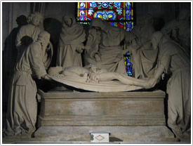 'Entombment' (16th c.), Arles Cathedral