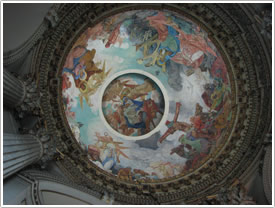 Lady Chapel cupola (Marret, 1933), Arras Cathedral click for full-size image
