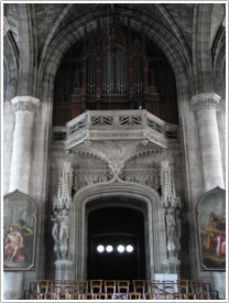 West end & organ, &Eacute;glise St-Maurice, Lille