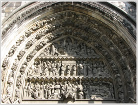 South transept tympanum (1934), Lille Cathedral