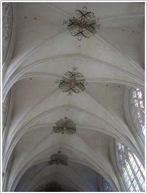 Chapel vault, Sainte-Chapelle, Vincennes