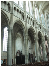 North nave elevation (13th c.), Soissons Cathedral