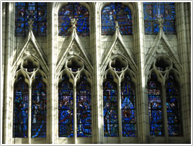 North transept lancets (Gaudin, 1925-26), Soissons Cathedral