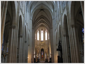 Nave interior (1846-56), Ste-Clotilde, Paris click for full-size image