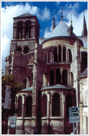 East end with flying buttresses, Ch&acirc;lons-en-Champagne, Notre-Dame-en-Vaux