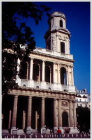 West front & south tower (1646-1777), St-Sulpice, Paris click for full-size image