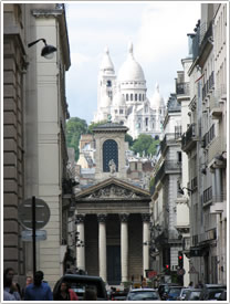 Notre-Dame-de-Lorette with Sacré Coeur, Notre-Dame-de-Lorette, Paris click for full-size image