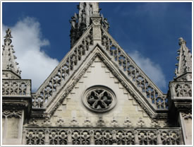West front gable (1865), St-Laurent, Paris click for full-size image